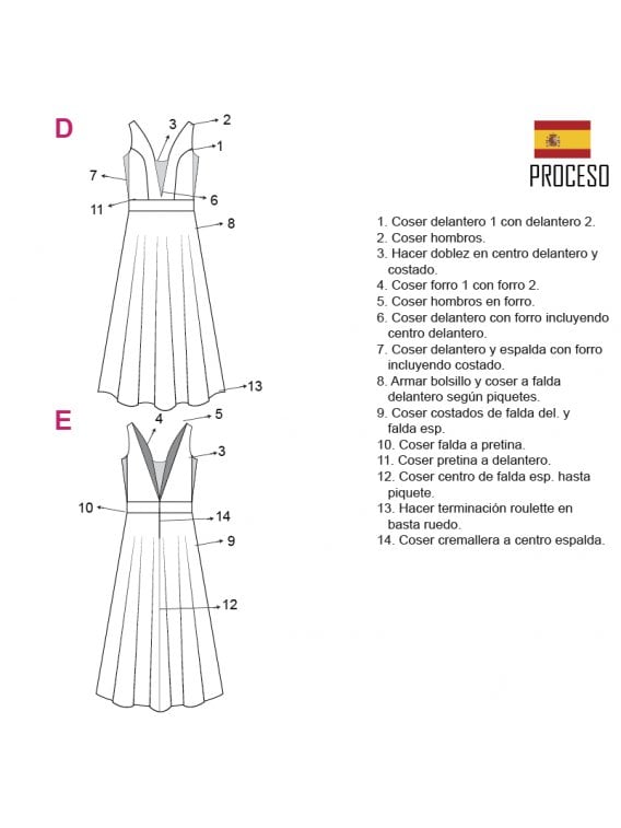 VESTIDO FIESTA MUJER 2001