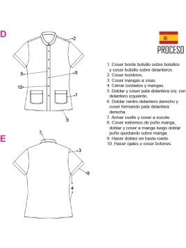 BLUSA TRABAJO MUJER 2001