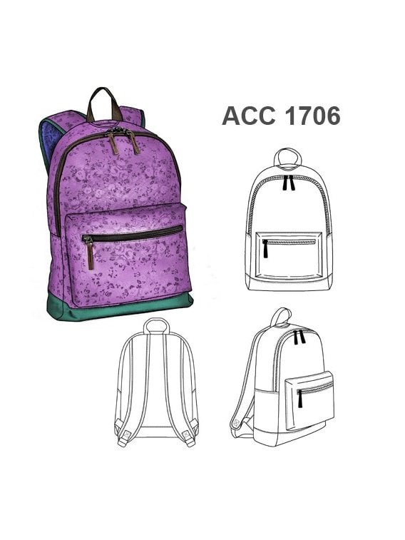 MOCHILA BASICA DE 31 X 49CMS