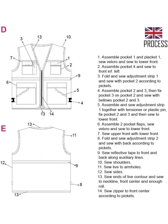 CHALECO TRABAJO RT 2002