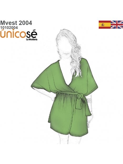 VESTIDO CORTO MUJER 2004