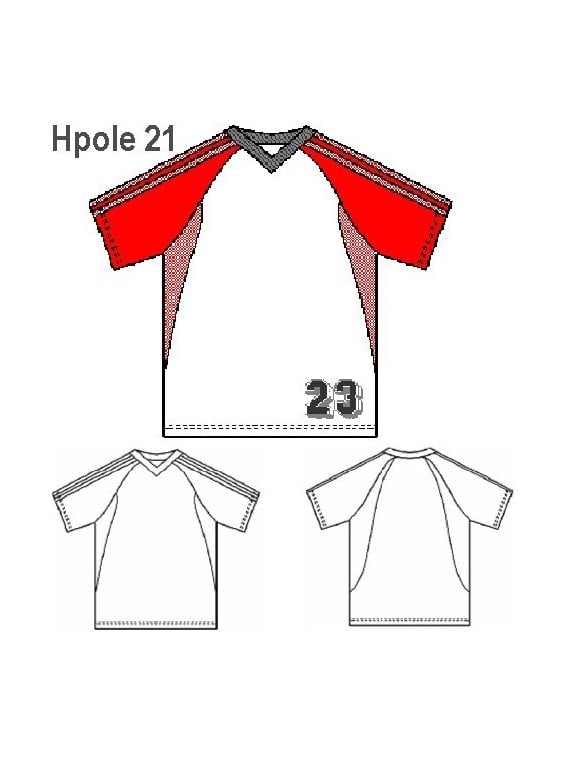 POLERA FUTBOL HOMBRE 0921