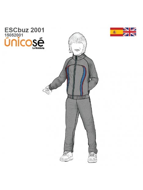 BUZO CORTES ESCOLAR 2001