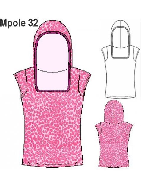 POLERA ESCOTE CUADRADO MANGA CORTA, CAPU