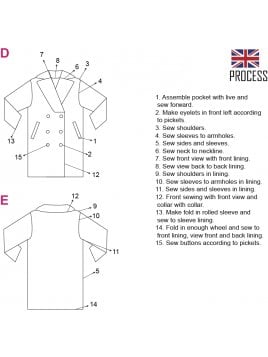 ABRIGO CORTO MUJER 2001