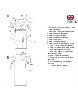 ABRIGO BATA MUJER 2002