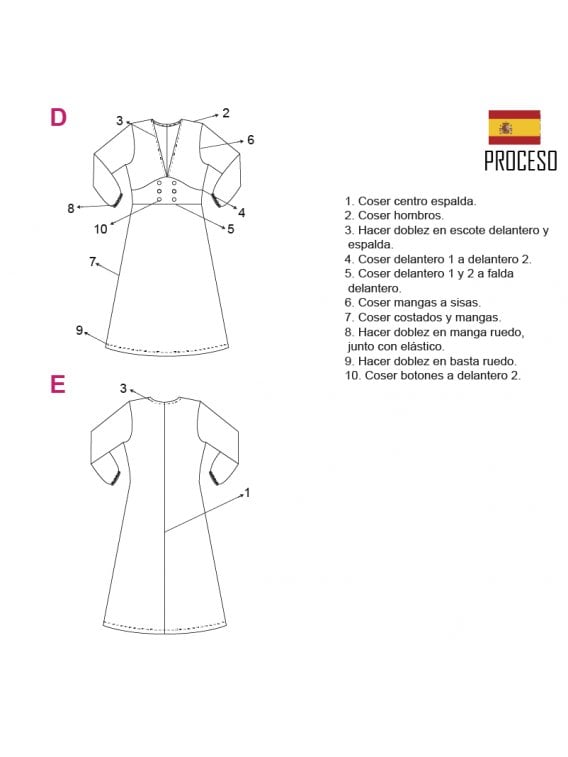 VESTIDO EVASE MUJER 2003