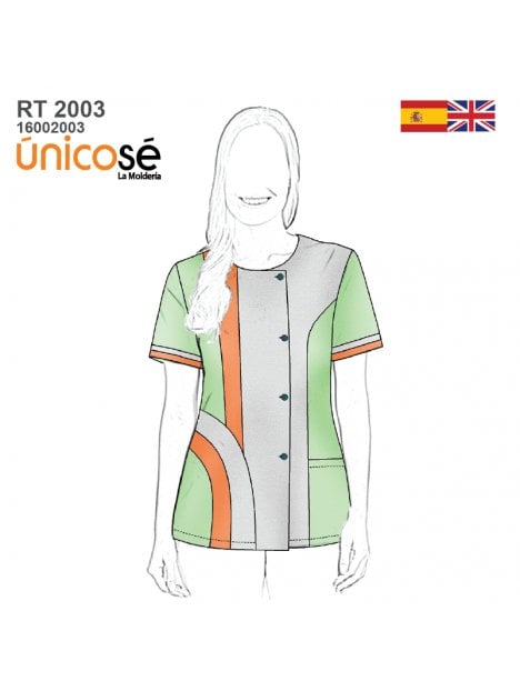 CHAQUETA TRABAJO MUJER RT 2003