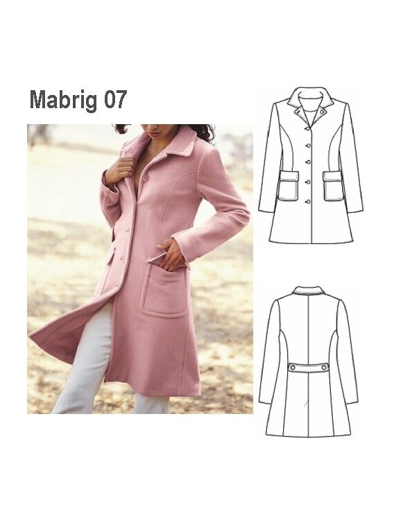 ABRIGO MODA MUJER, FORRO INTERIOR