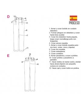PANTALON CLASICO MUJER 2001