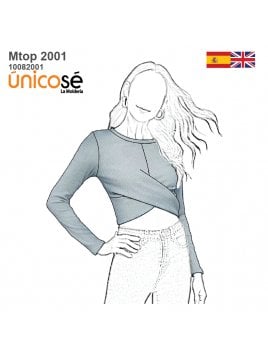 TOP CON CRUCE MUJER 2001