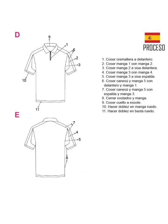 POLERA CORTES HOMBRE 2001