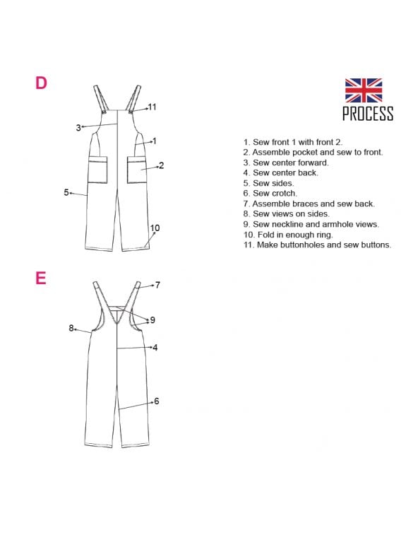 ENTERITO JARDINERA MUJER 2001