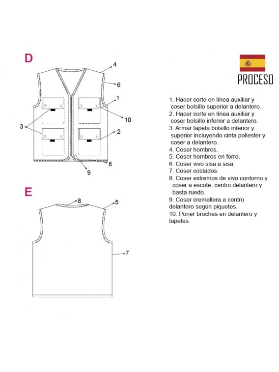 CHAQUETA CHALECO HOMBRE 2004