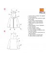 CHAQUETA POLAR UNICORNIO NIÑA 2001