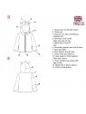 CHAQUETA POLAR UNICORNIO NIÑA 2001