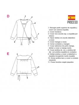 BLUSA CRUZADA MUJER 2003