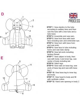ELEFANTE DE TRAPO MAN 2001
