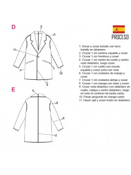 ABRIGO BASICO NIÑA 2001