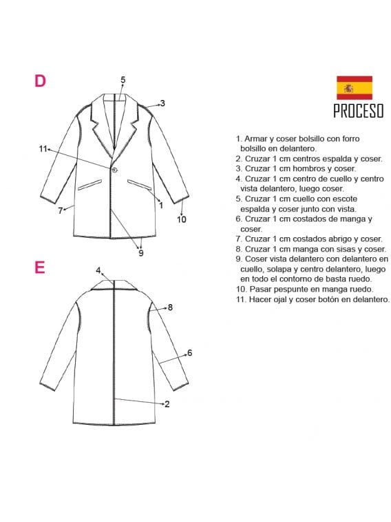 ABRIGO BASICO NIÑA 2001