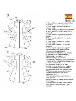 ABRIGO SEMI PLATO MUJER 2005
