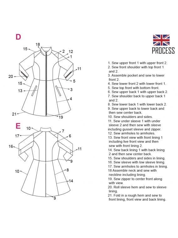 ABRIGO SEMI PLATO MUJER 2005