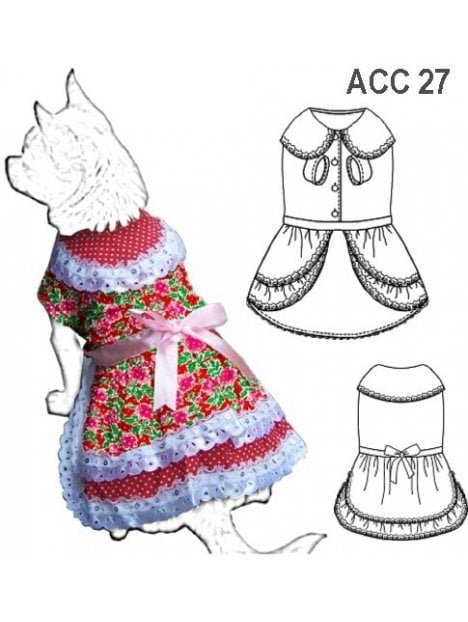 VESTIDO HUASA MASCOTA ACC 0927