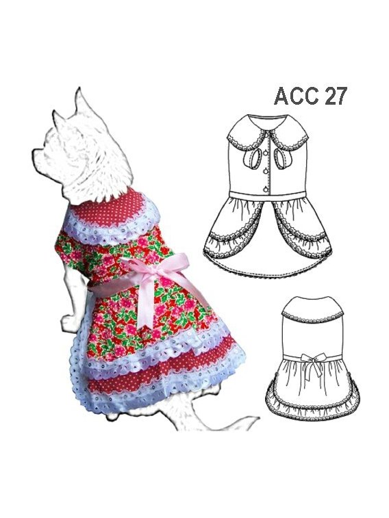 VESTIDO HUASA MASCOTA ACC 0927