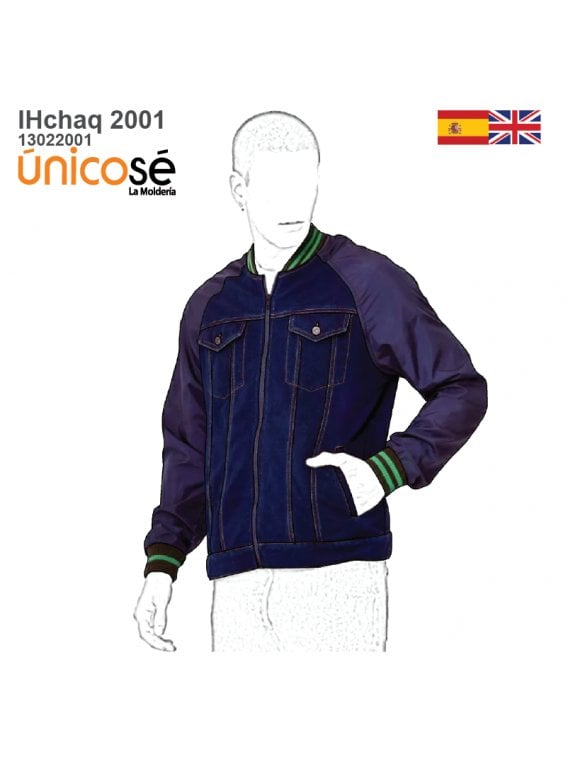 CHAQUETA JEANS RAGLAN NIÑO 2001