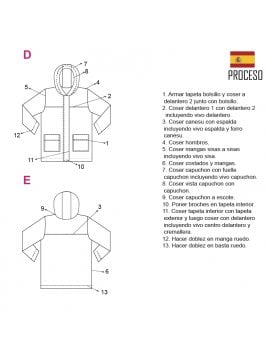 ABRIGO CHAQUETA NIÑO 2001