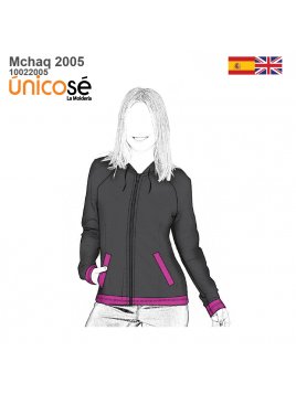 CHAQUETA URBANA RAGLAN MUJER 2005