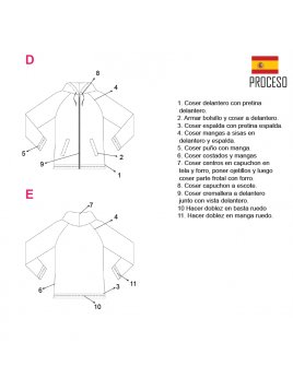 CHAQUETA URBANA RAGLAN MUJER 2005