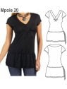 POLERA LARGA MUJER