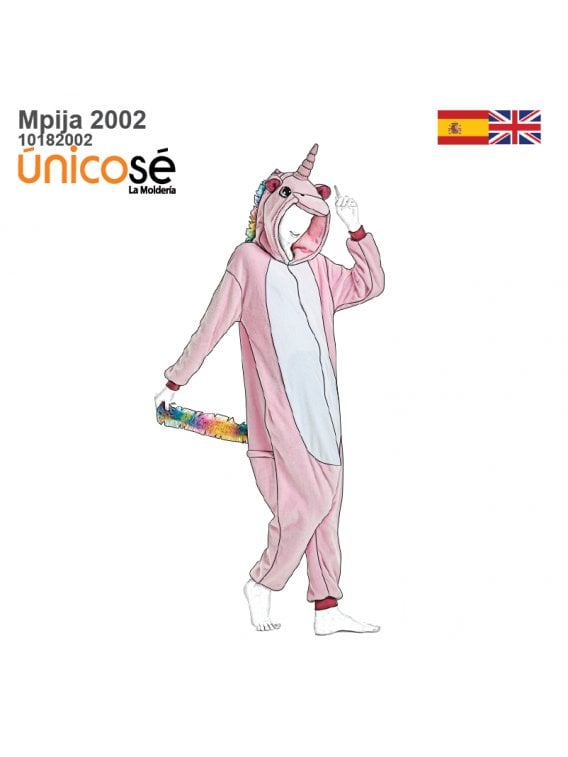 PIJAMA ENTERITO UNICORNIO MUJER 2002