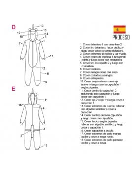 PIJAMA ENTERITO UNICORNIO MUJER 2002