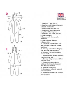 PIJAMA ENTERITO UNICORNIO MUJER 2002