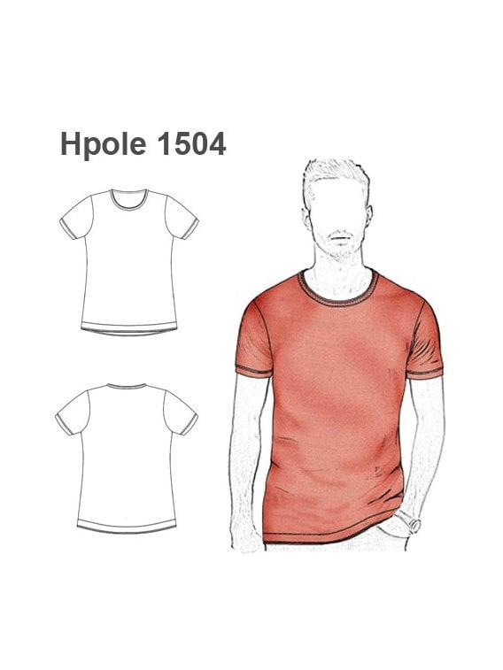 POLERA REMERA BASICA HOMBRE
