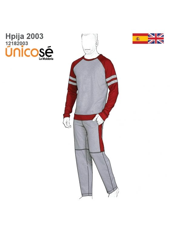 PIJAMA 2 PIEZAS HOMBRE 2003