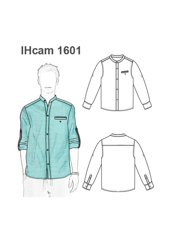 CAMISA CUELLO MAO NIÑO NENE