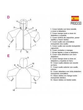 CHAQUETA CON TAPABOCA MUJER 2006