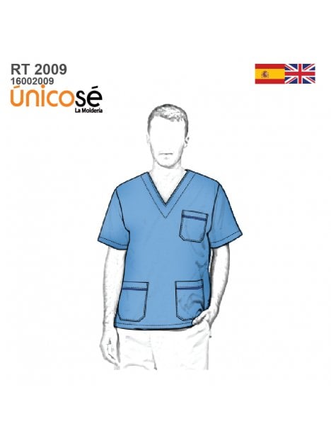 CAMISA MEDICO UNISEX  RT 2009