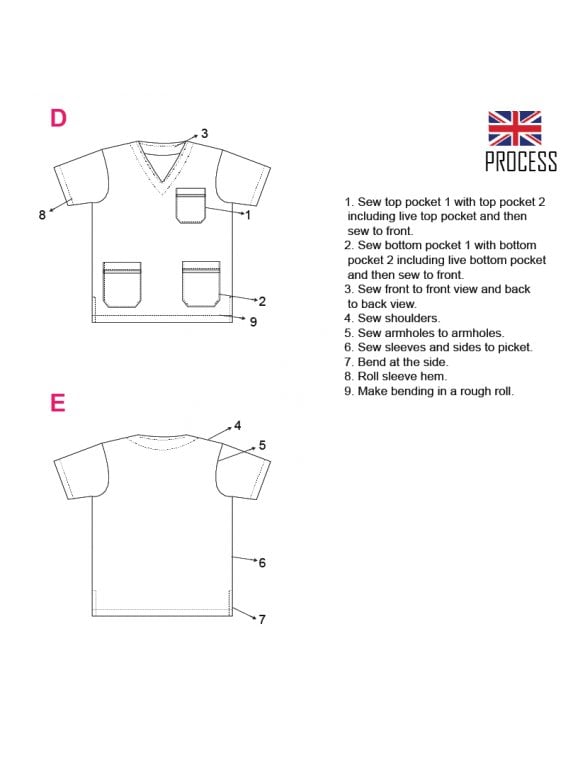 CAMISA MEDICO UNISEX  RT 2009