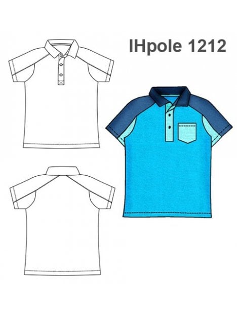 POLERA CORTE EN MANGAS