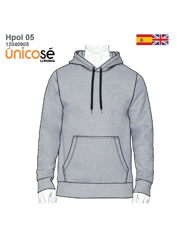 POLERON CANGURO HOMBRE 0905