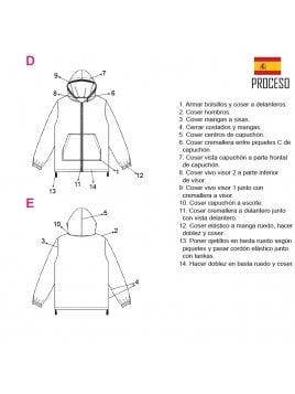 CHAQUETA CON VISOR HOMBRE 2006