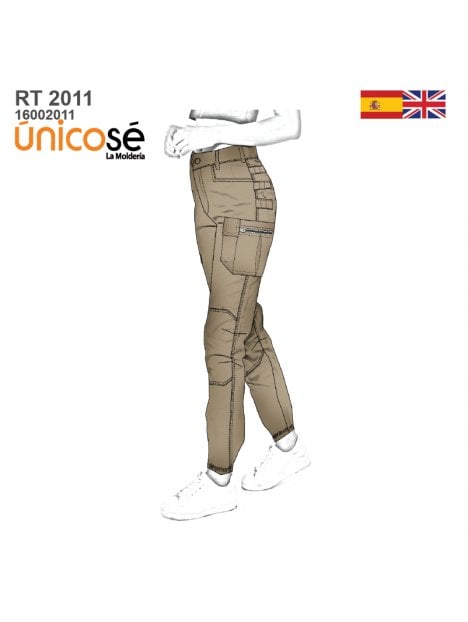 PANTALON CARGO MUJER 2011