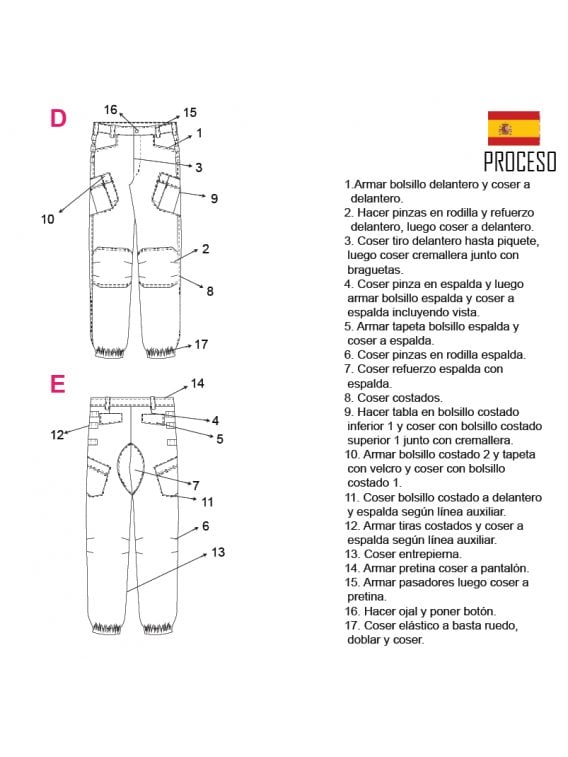 PANTALON CARGO MUJER 2011