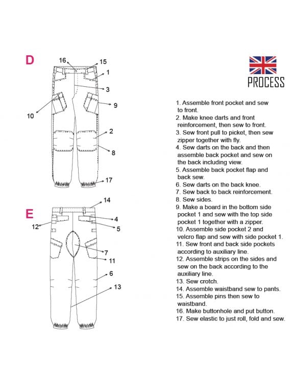 PANTALON CARGO MUJER 2011