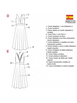 VESTIDO LARGO MUJER 2006