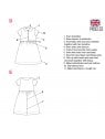 VESTIDO CUELLO BEBE NIÑA 2003
